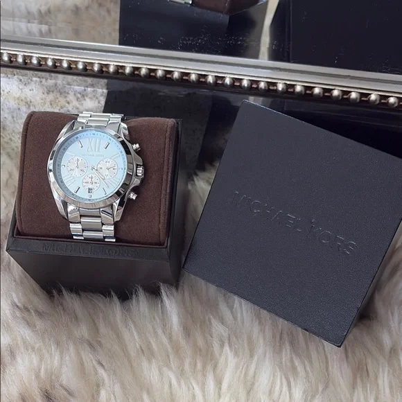 Michael Kors | Accessories | Michael Kors Silver Chronograph  display picture 3